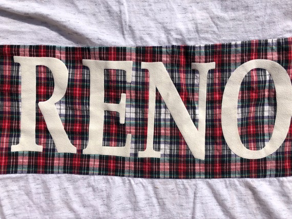 Vintage RENO Plaid Summer Tank Top - image 2