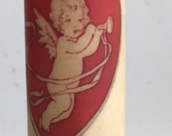 Cupid Taper Candle 6” Flameless LED req 2AA Show The Love # 124