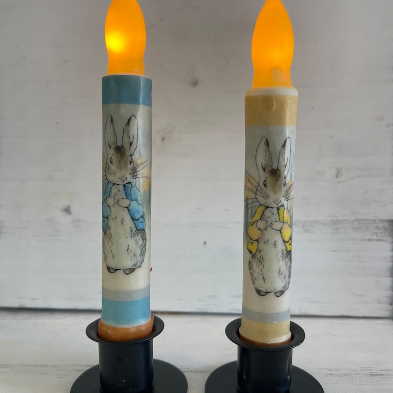 Vintage Rabbit Lights - Etsy