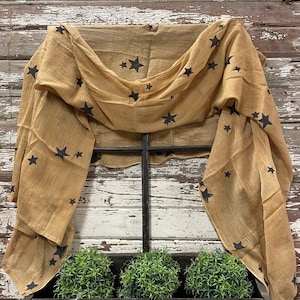 Tobacco Cloth Curtain/Swag SALE 2024 Holiday Promo