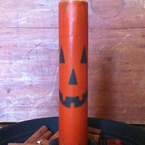 Temporizador de vela de Halloween Jack-O-Lantern