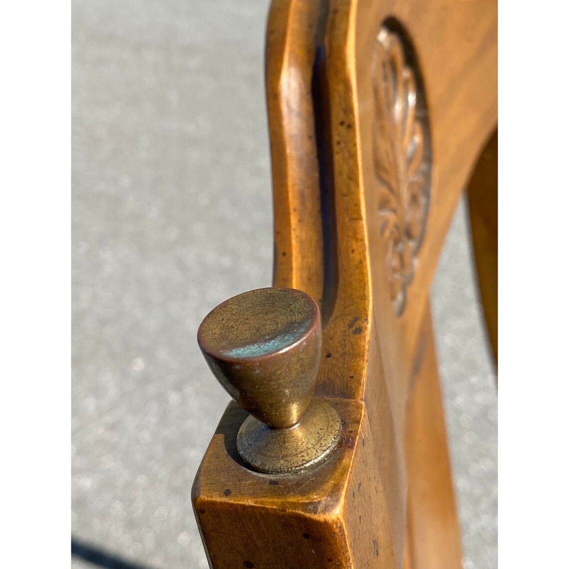 Midcentury High Back Carved Wood Dining Chairs Set of 6 Etsy