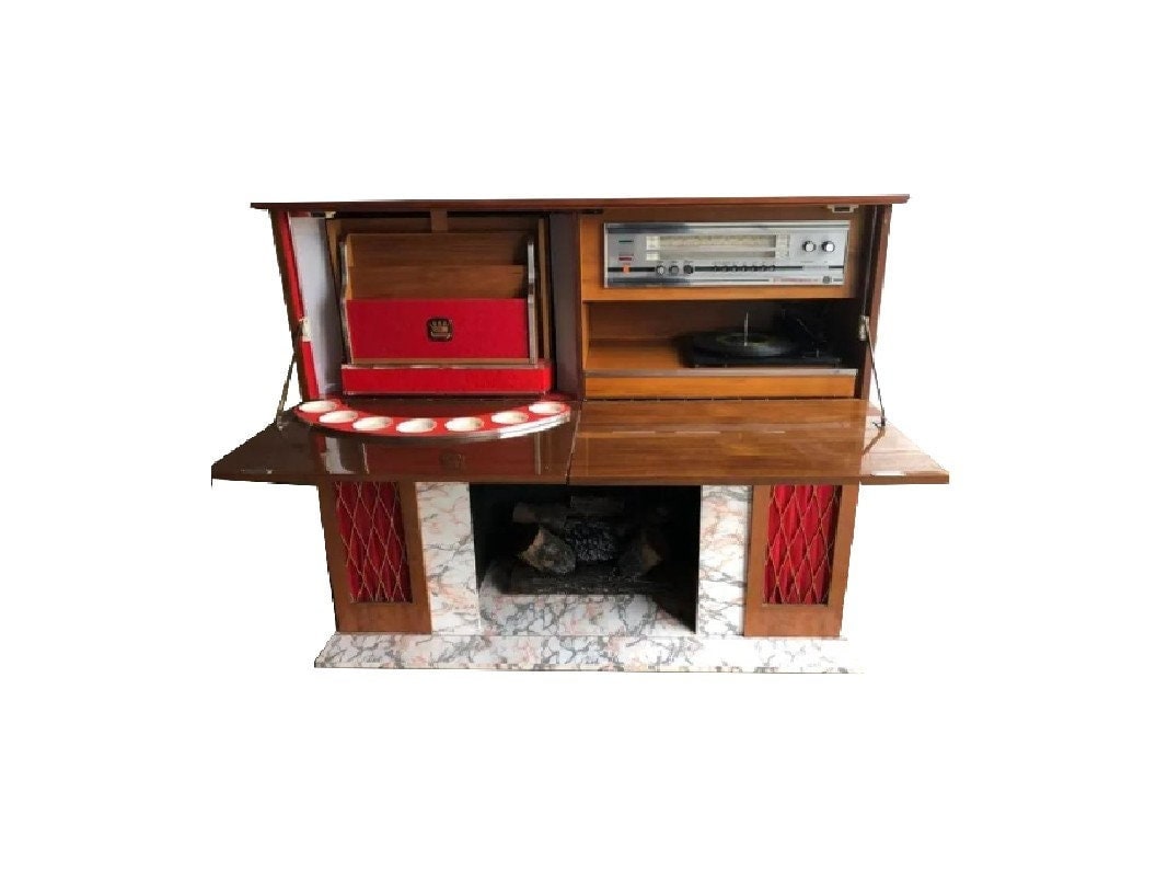 Koronette console stereo on sale bar