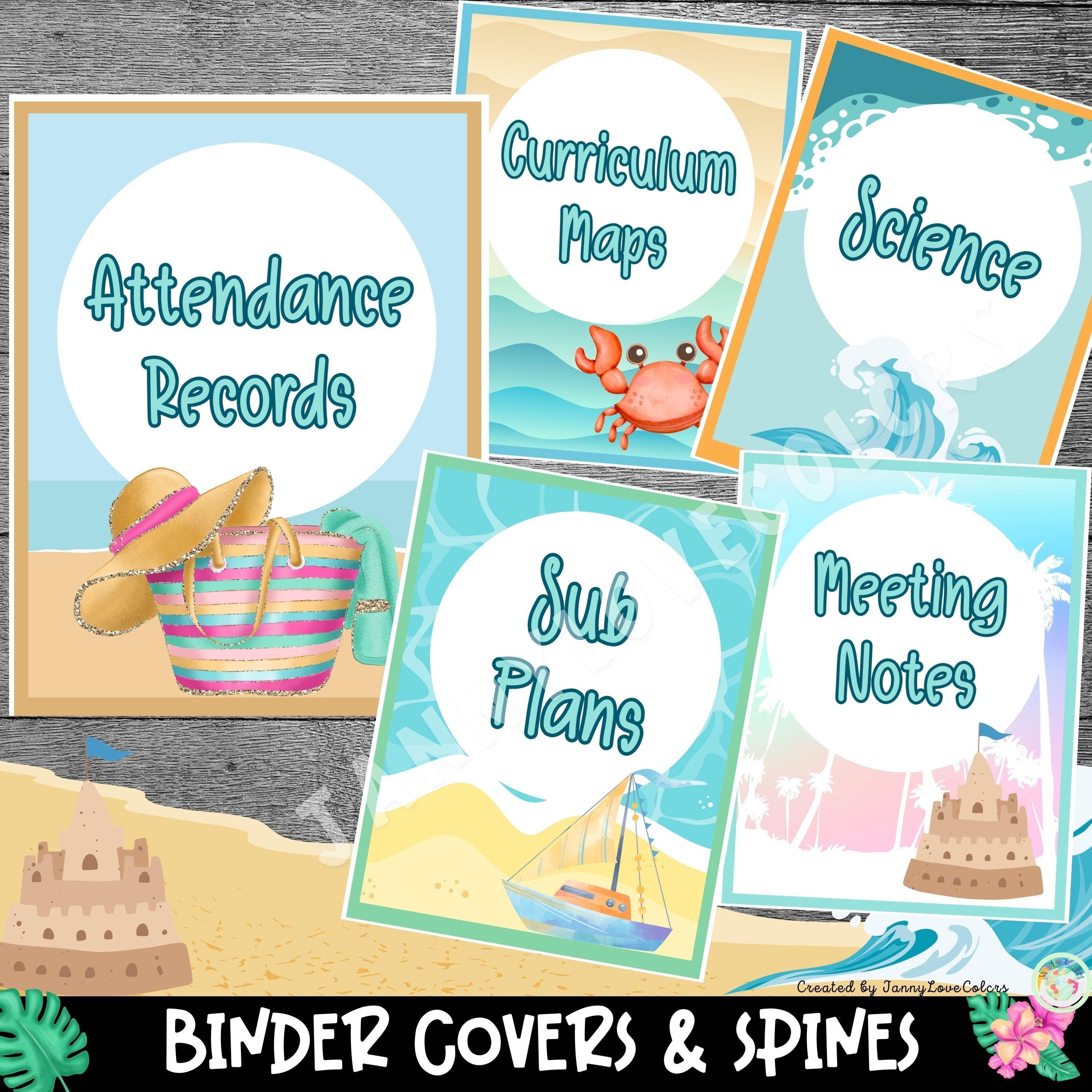 Bright Beach Classroom Decor Bundle | Tropical Summer Classroom Theme ...