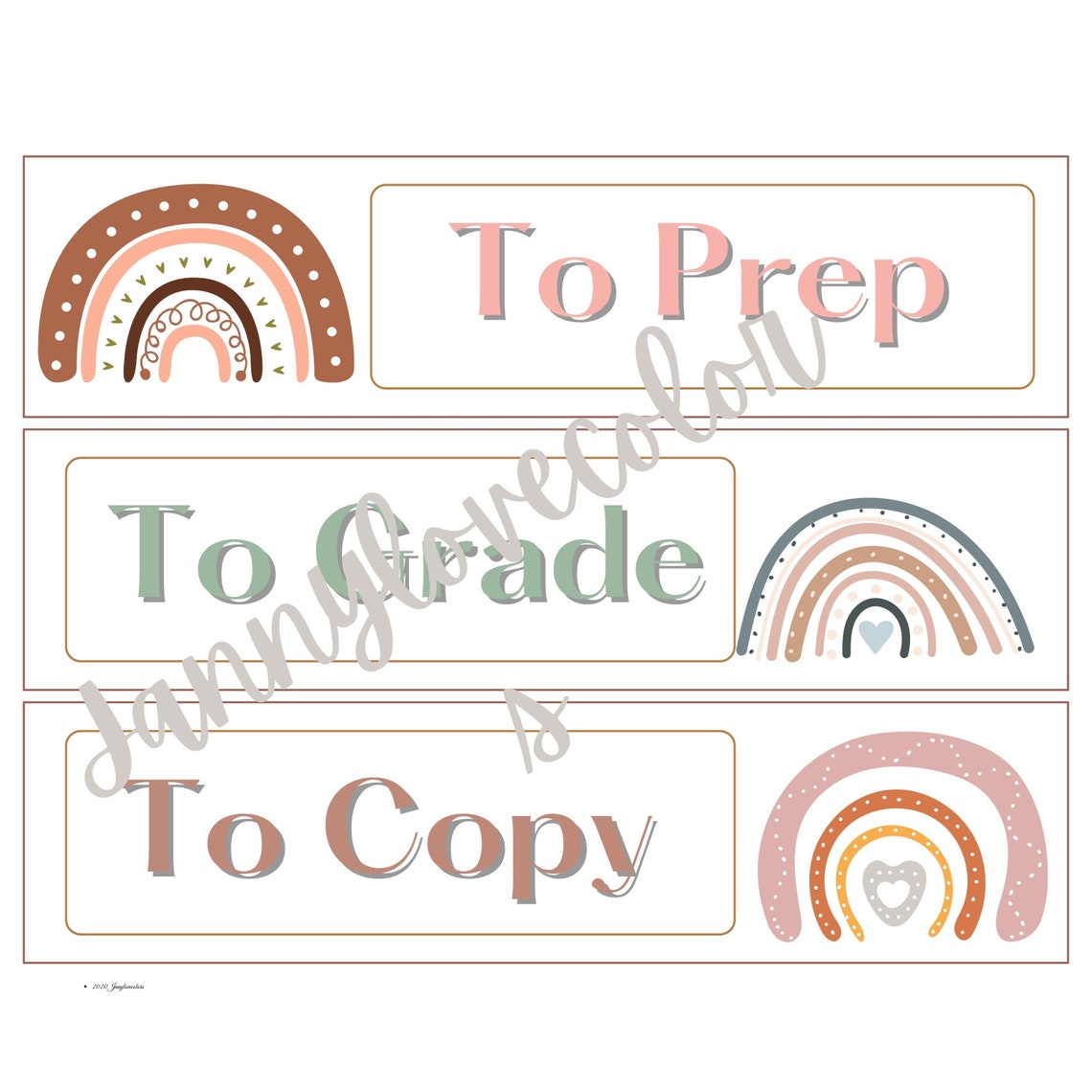 EDITABLE Teacher Rolling Cart Labels Classroom Decor Etsy