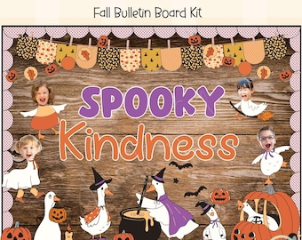 Silly Goose Witch Halloween Bulletin Board Kit: Classroom Decor (PDF Files)
