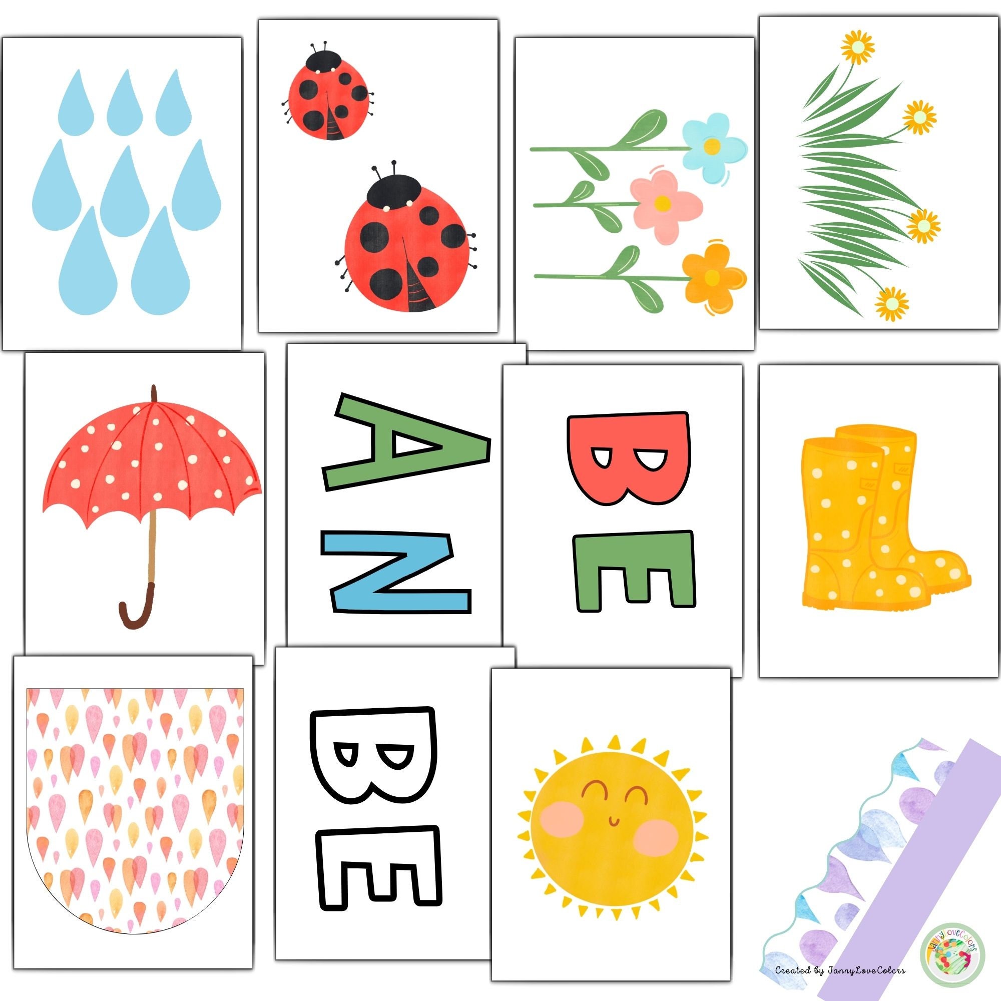 April Showers Bring May Flowers Bulletin Board / April & May Bulletin Board