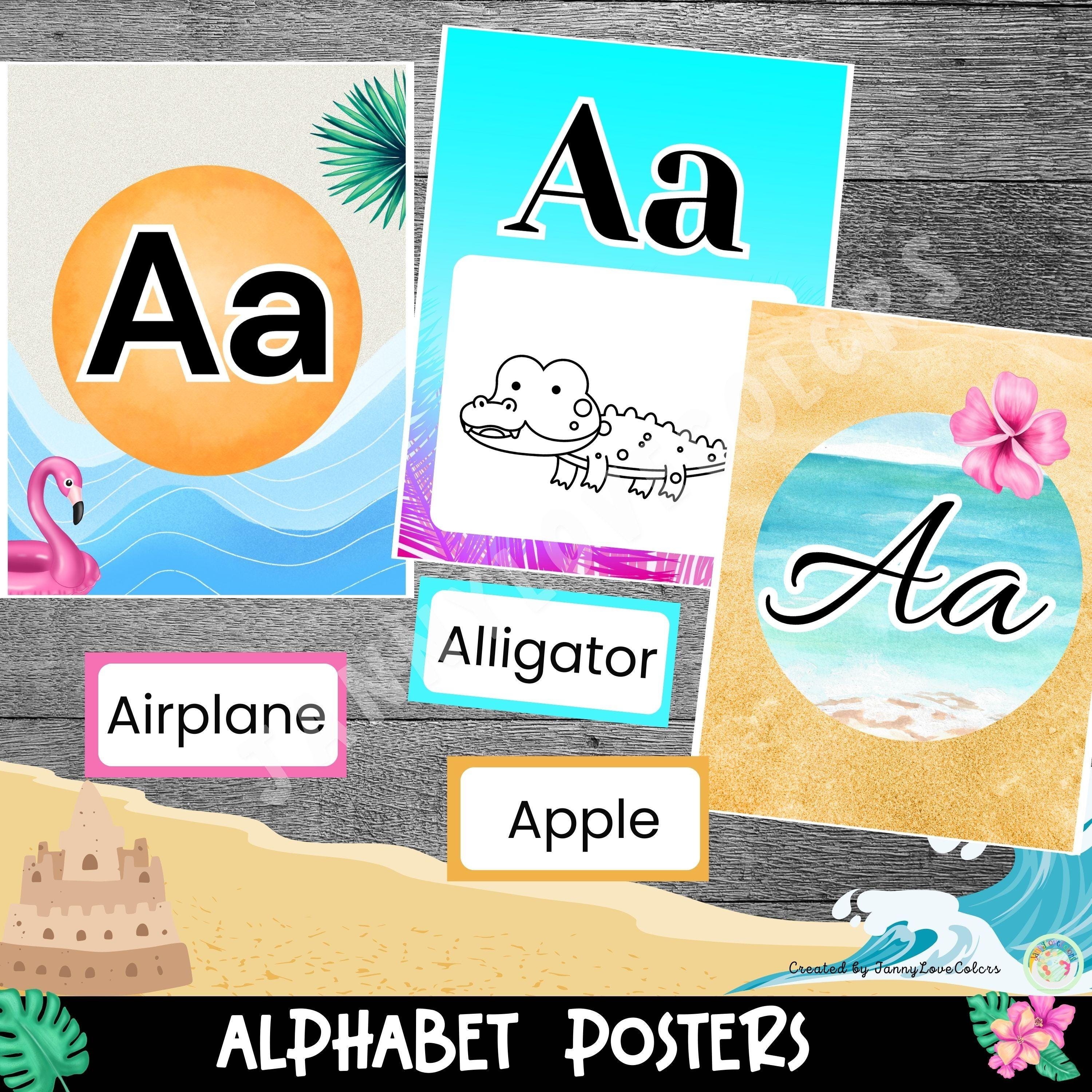 Bright Beach Classroom Decor Bundle | Tropical Summer Classroom Theme ...