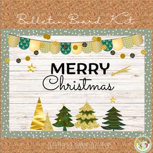 O Christmas Tree- Christmas Bulletin Board Kit, Classroom Decor, Door Decor