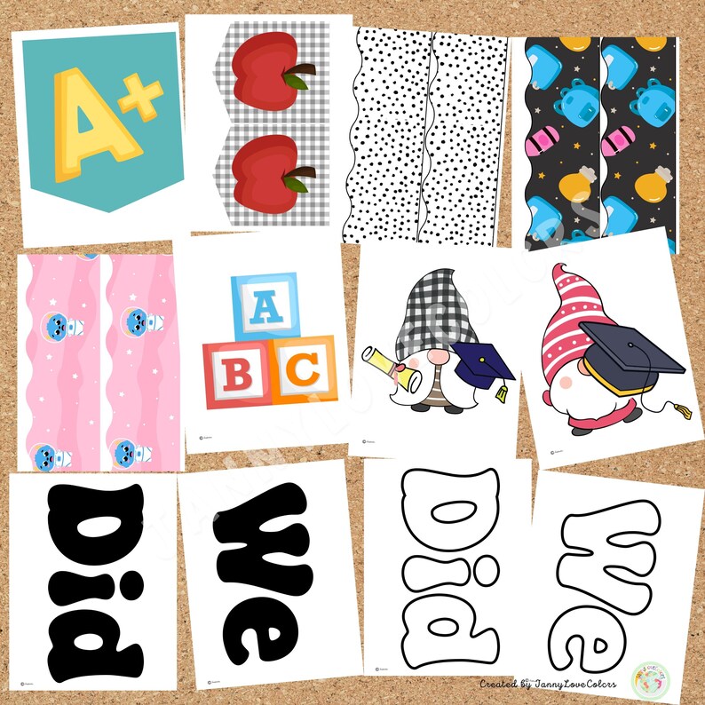 Graduation Bulletin Board Kit: Classroom Door Decor (PDF & PNG) - Etsy