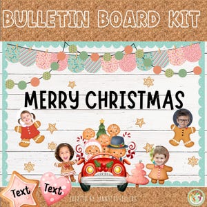 Gingerbread Bulletin Board | Christmas Classroom Decor | Smart Cookies!