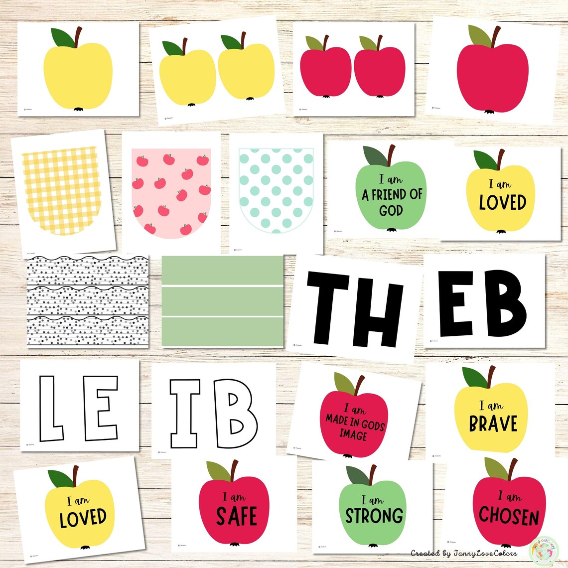 Bible Verse Bulletin Board Decor Classroom Decor Digital Download Etsy