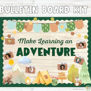 Adventure Bulletin Board Kit | Back to School Bulletin Board | Classroom Decor