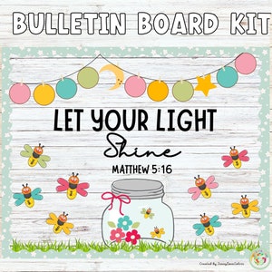 Decoración cristiana para aulas imprimible / Decoración para tablón de anuncios con versículos bíblicos / Tablón de anuncios navideño / Decoración para aulas con Jesús