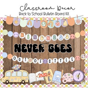 Friendship Bracelet Bulletin Board | Back to School Bulletin Board Kit | Kindness Classroom Decor