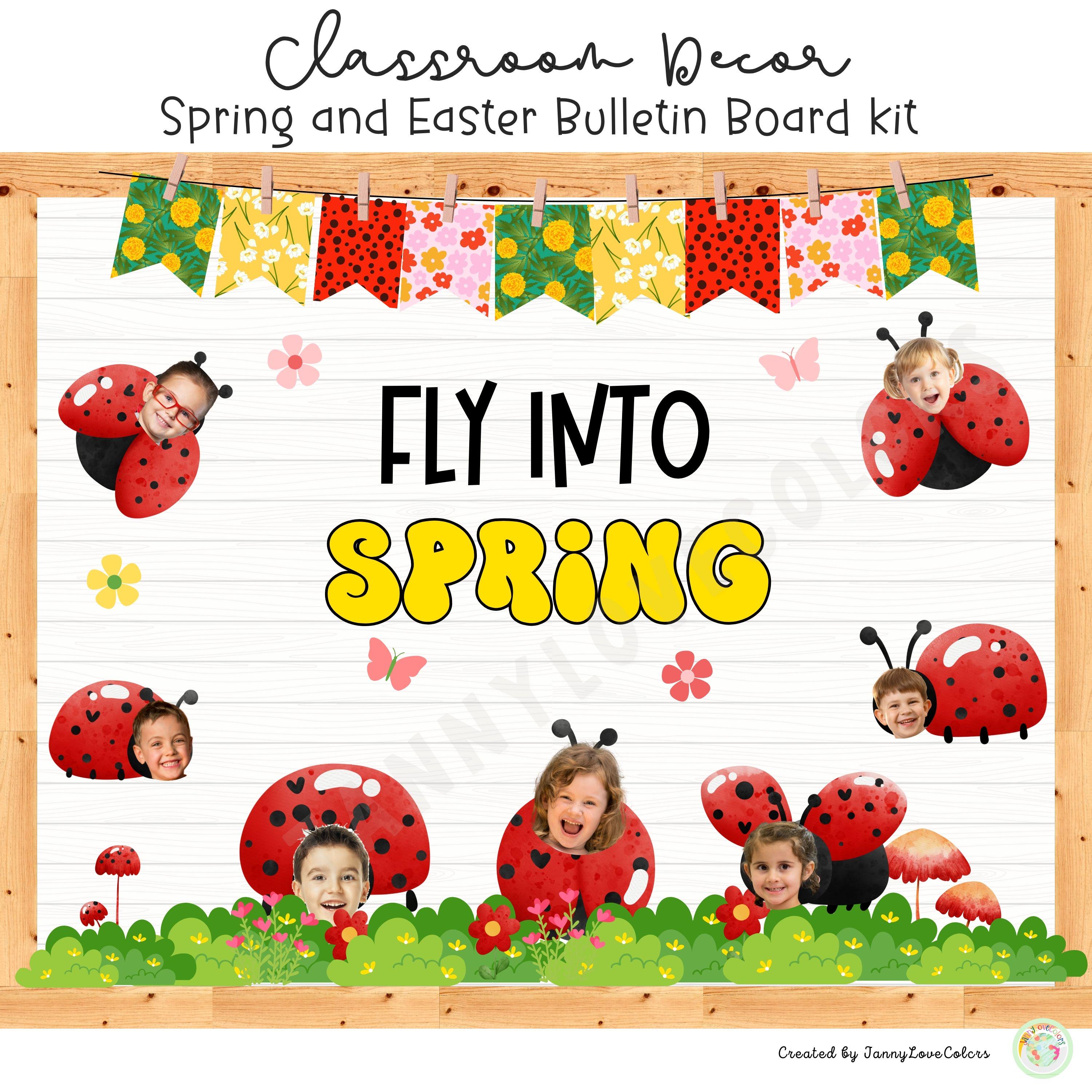 Ladybug Bulletin Board Border