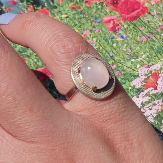 Antique Art Deco Solid Sterling Silver Genuine Ro… - image 5