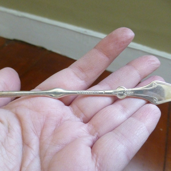 Rare Antique Edwardian Arts & Crafts Nut Pick, Circa 1900s, Silver Plated, Decorative Item, Wonderful Early Piece!