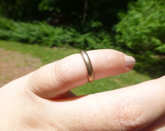 Precious Antique Baby Ring Victorian Rose Gold Filled Baby Ring, Darling Antique Ring, Circa 1900s, Size 2.5, Charm or Pendant!