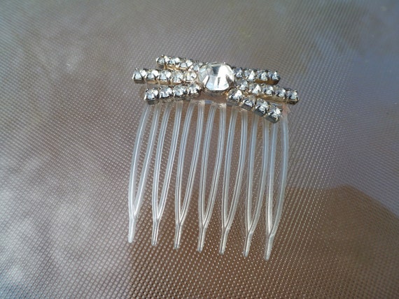 Silver Plated Antique Vintage‎ Hair Comb s-l400.jpg main image 4