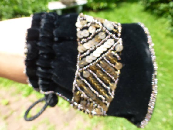 Antique Victorian Beaded Purse, Circa 1900s, Love… - image 2