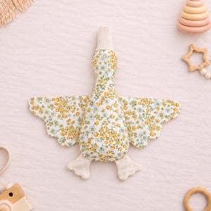 Sleepy Duck Sewing Pattern, Nursery Décor Plush Toy (PDF Digital Pattern)