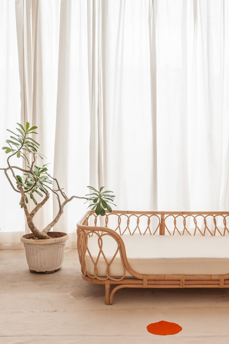 Molly Rattan Dog Beds Etsy