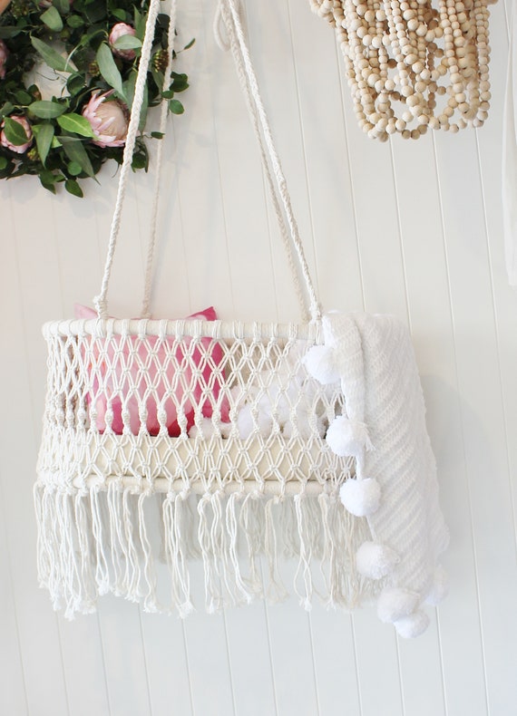 macrame bassinet pattern