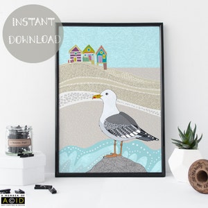 Nursery Wall Art, Printable Nautical Home Decor