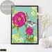 Printable Wall Art Floral Nursery Decor | Etsy