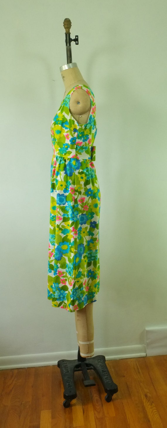 vintage floral dress | vintage 1960s floral dress… - image 7