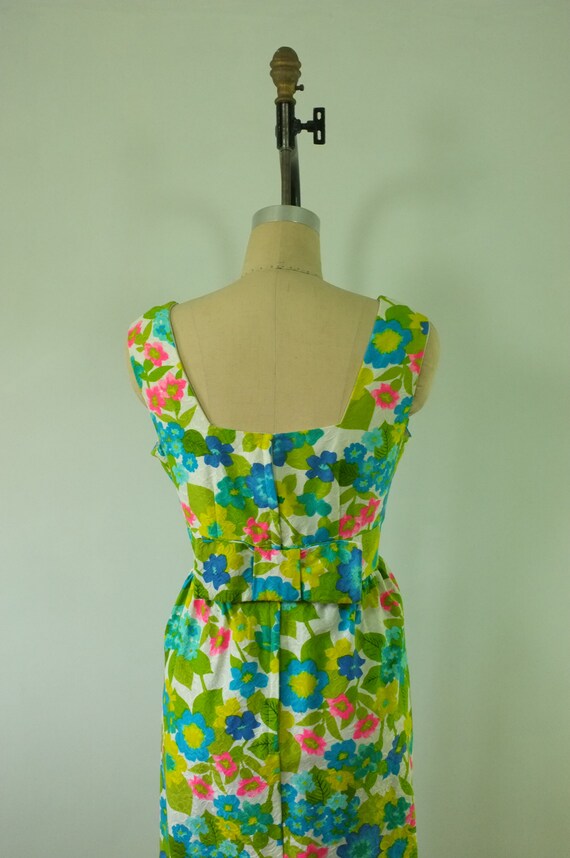 vintage floral dress | vintage 1960s floral dress… - image 3