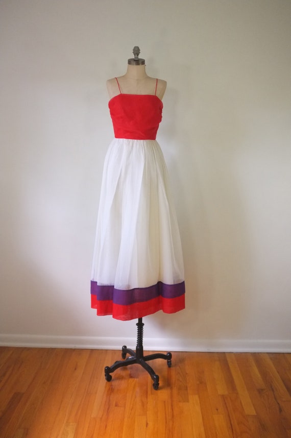 vintage party dress | vintage 1970s prom dress | … - image 2