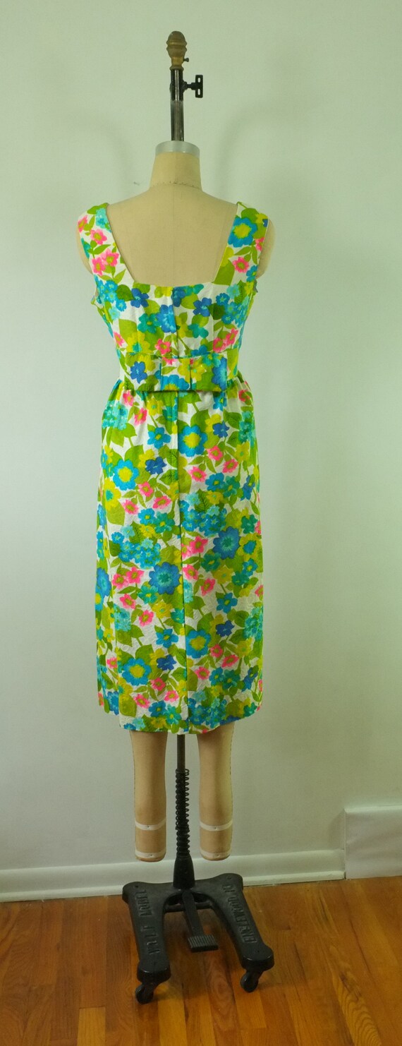 vintage floral dress | vintage 1960s floral dress… - image 6