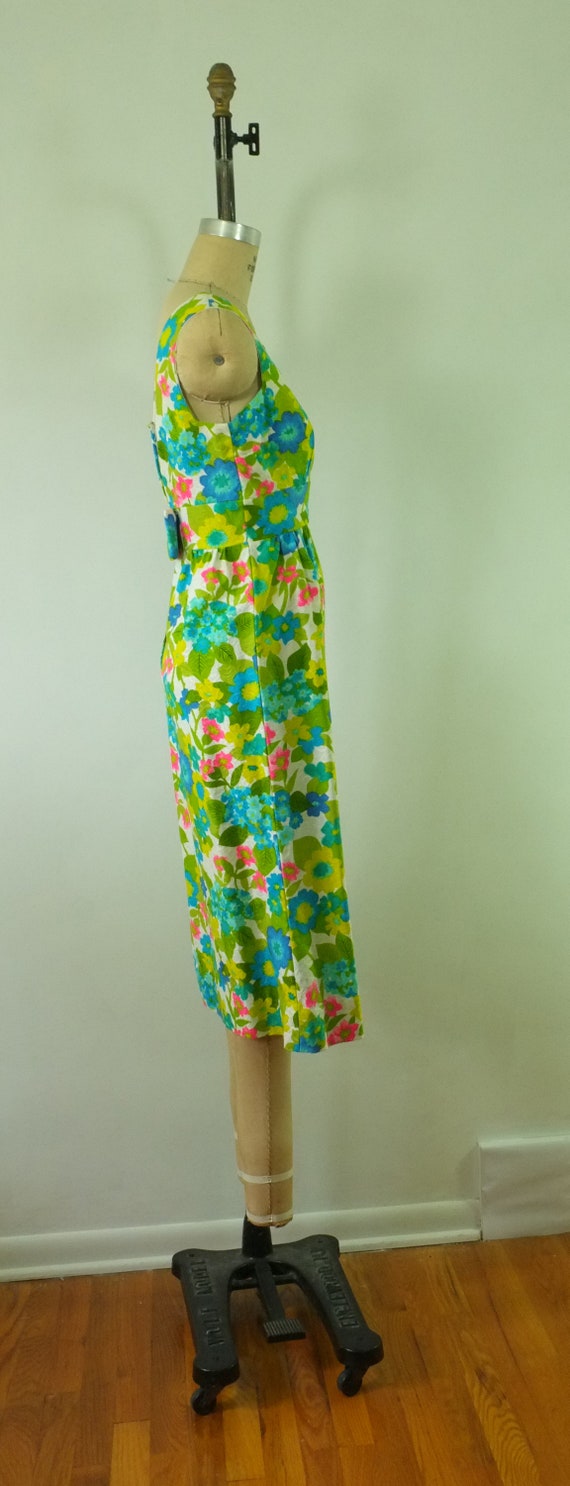 vintage floral dress | vintage 1960s floral dress… - image 5
