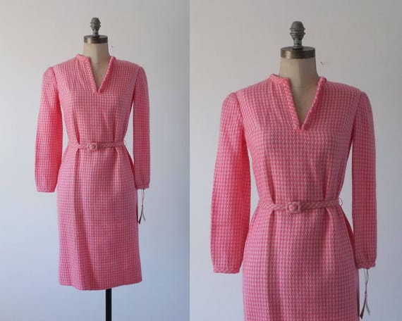 Strawberry Shortcake dress | vintage pink and whit