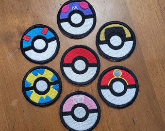 Pokéball patches