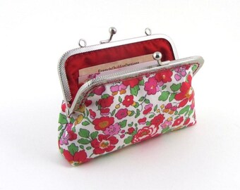 Clasp purse with card slots sale