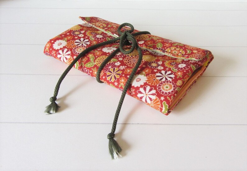 Travel jewelry organizer soft jewelry case fold up pouch Etsy