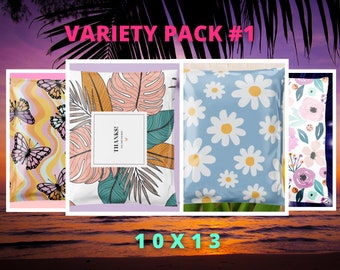 Poly Mailer Variety Pack #1 10x13| For Shipping| Boho| Shipping Envelope| Shipping Bag| Supplies| Packaging| Waterproof| Gift For Her| Bags