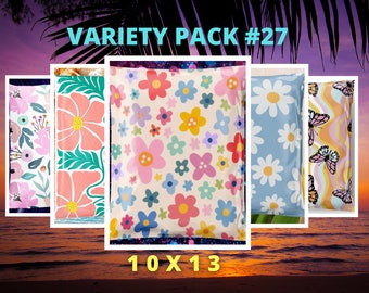 Poly Mailer Variety Pack #27 10x13| For Shipping| Boho| Shipping Envelope| Shipping Bag| Supplies| Packaging| Waterproof| Gift For Her| Bags