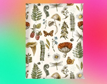 Mushroom Pattern 10x13 Poly Mailers| Trendy Poly Mailer| Succulents| Butterfly| Shipping Envelope| Shipping Bags| Supplies| Cute Packaging