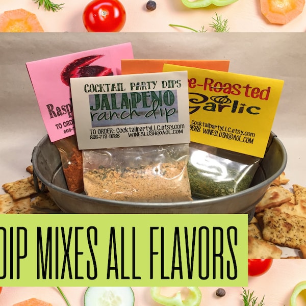 Dip Mixes Etsy