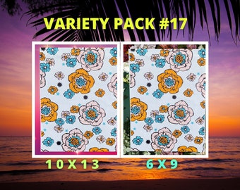 Poly Mailer Variety Pack #17 10x13 & 6x9| Floral| Flowers| For Shipping| Shipping Envelope| Shipping Bag| Supplies| Pretty Packaging