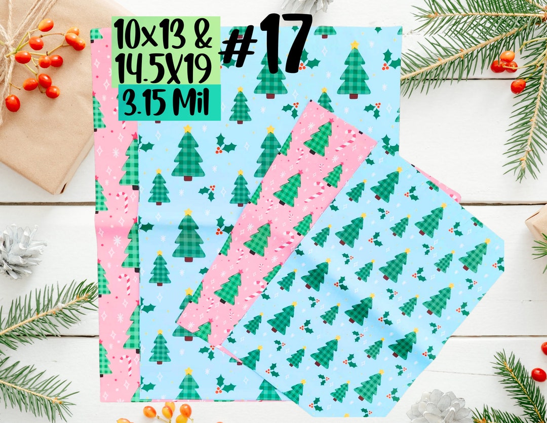 Holiday Poly Mailer Variety 17 10x13 & 14.5X9 QTY 2432 Etsy