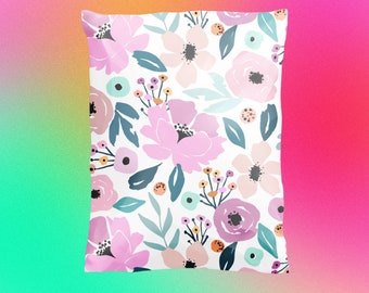 Beautiful Bright Floral 14.5X19 Poly Mailers (10-15 Count)| Flowers| For Shipping| Shipping Envelope| Shipping Bags| Summer| Cute Packaging