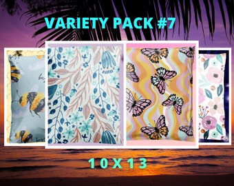 Poly Mailer Variety Pack #7 10x13| For Shipping| Boho| Shipping Envelope| Shipping Bag| Supplies| Packaging| Waterproof| Gift For Her| Bags