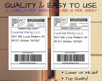 Fedex Sheet - Etsy