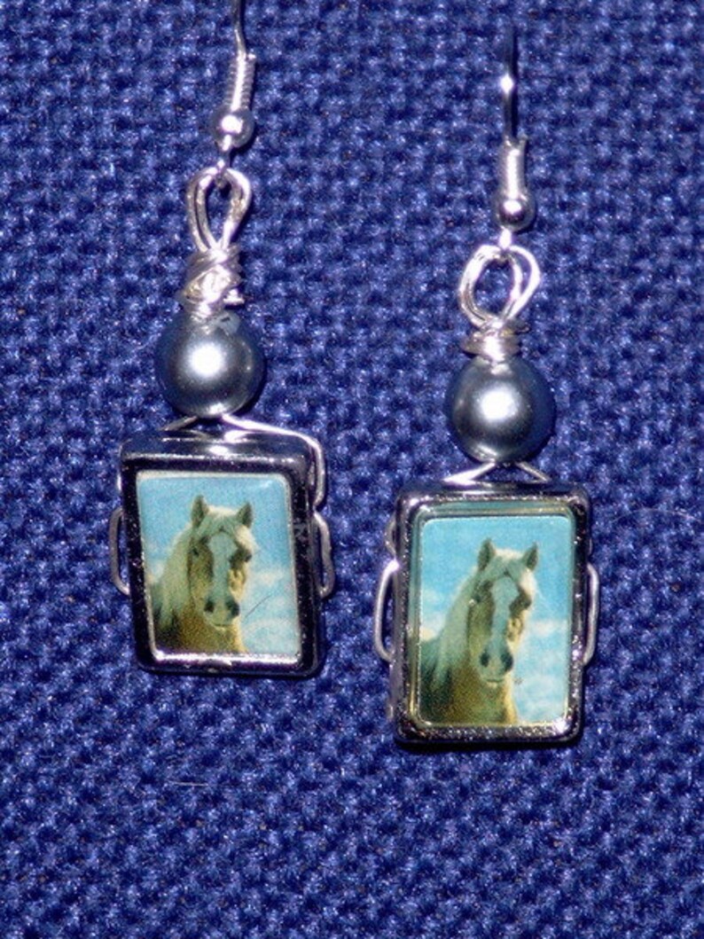 For horse lovers-Earrings Bouclets earrings image 2