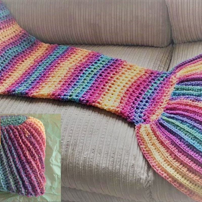 Crochet Mermaid Tail Etsy